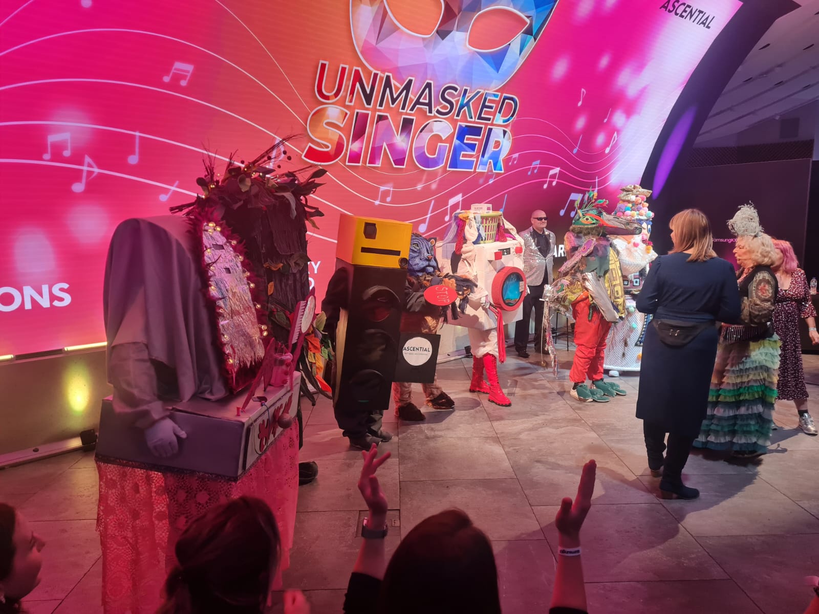 Unmasked Singer - Ascential and The Prince's Trust