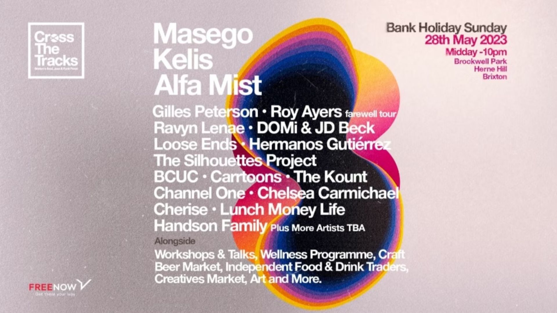 Cross the tracks festival lineup 2023