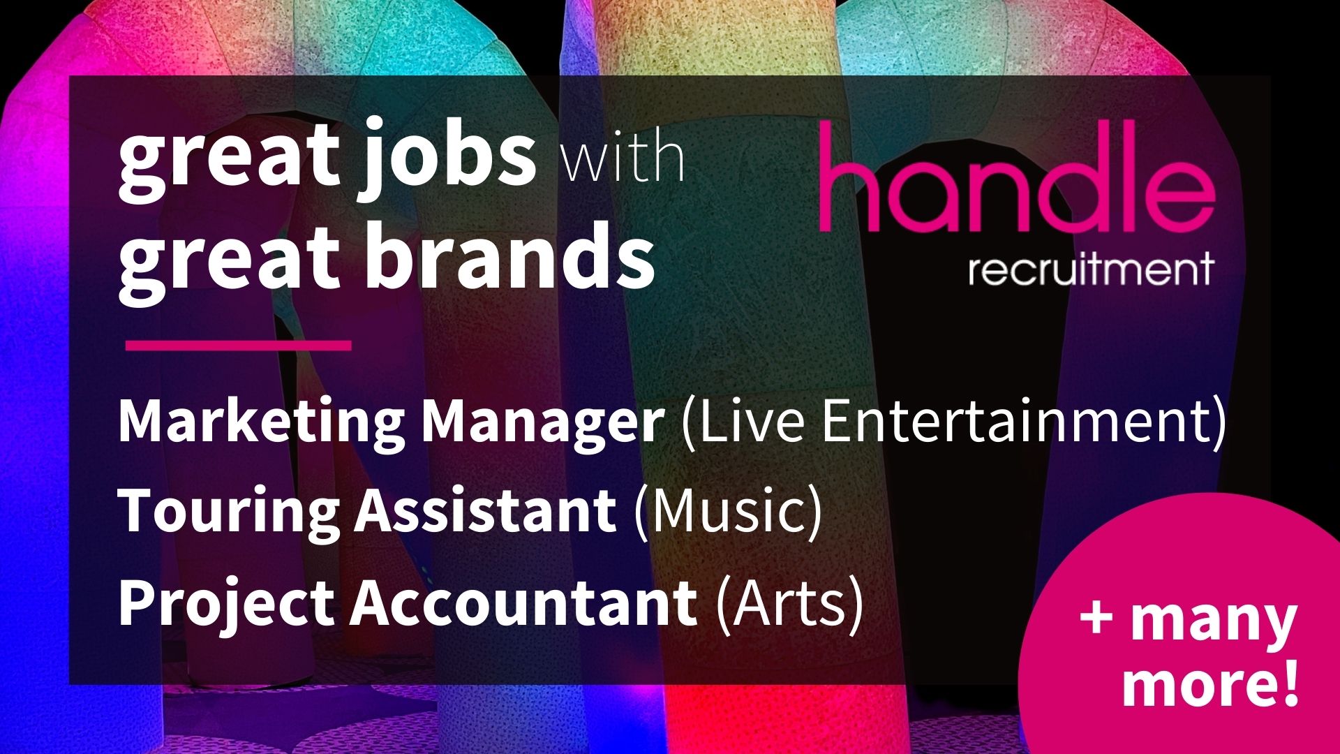 Great Jobs with Great Brands - Handle Recruitment