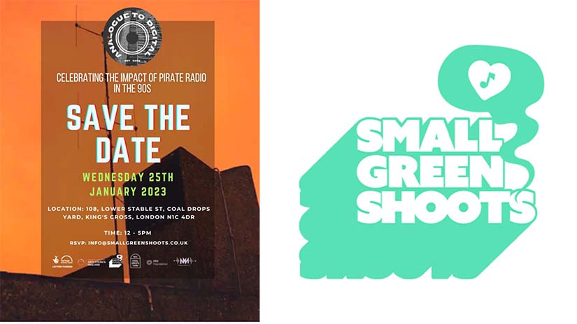 Small Green Shoots - Analogue to digital event