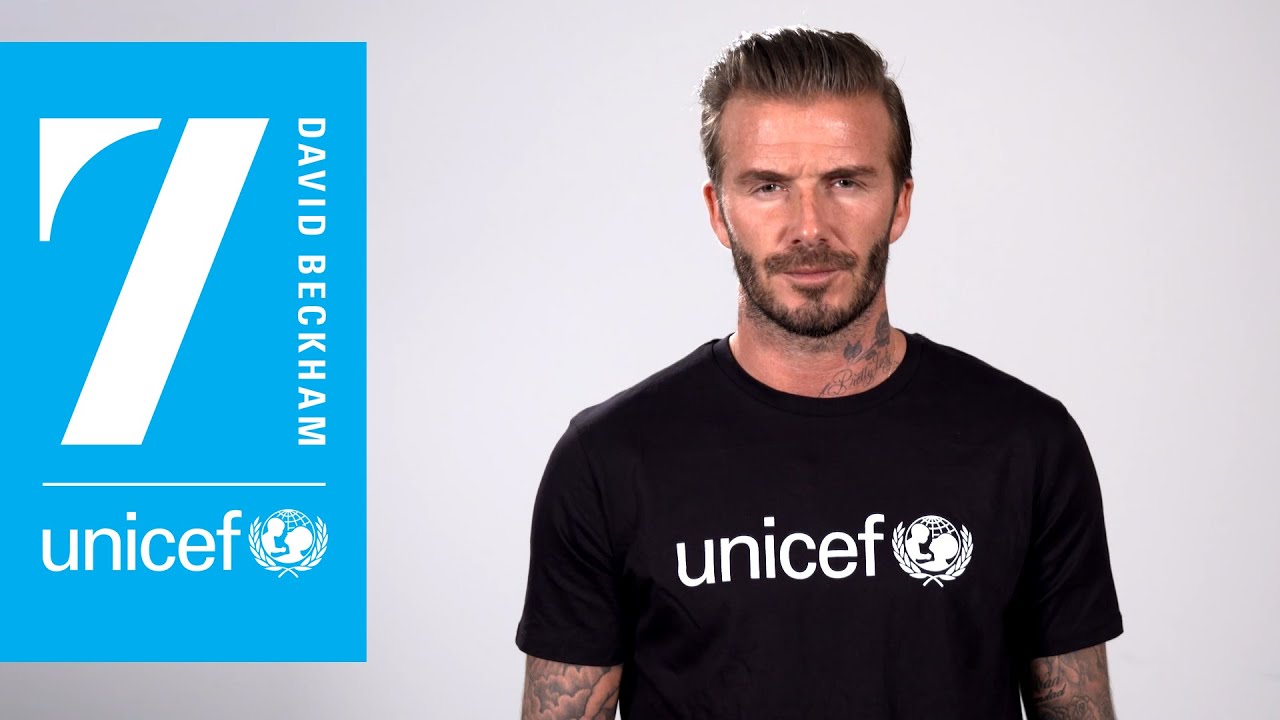 david beckham unicef 7 fund