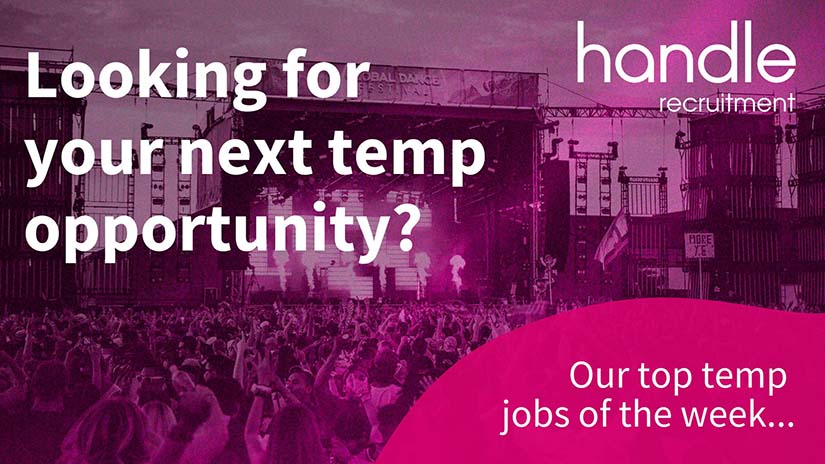 Temp jobs with Handle Recruitment