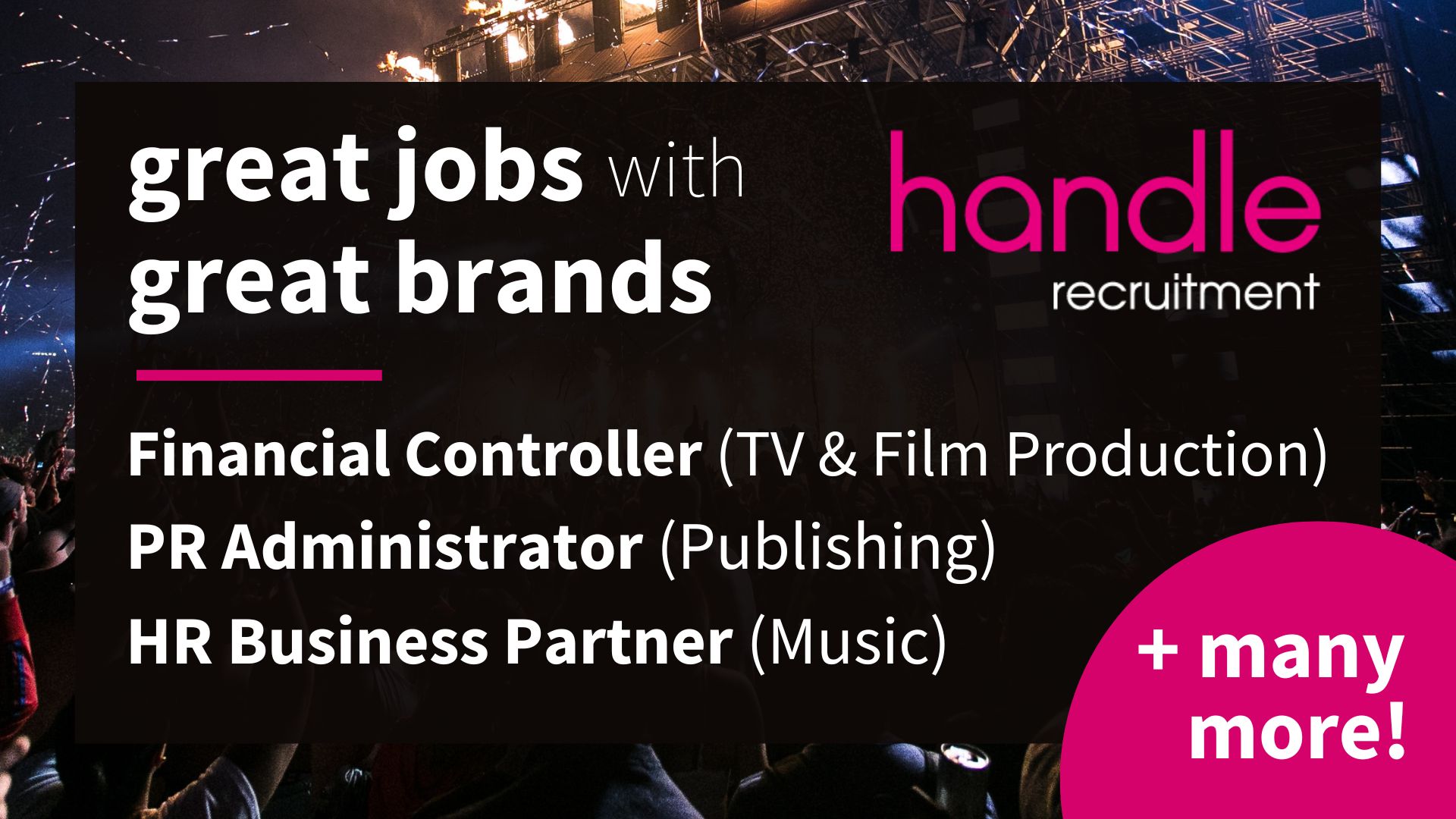 Great jobs with Great brands in London - 09/08/22