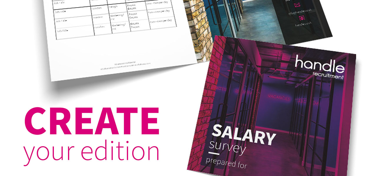 Create your own personalised salary benchmarking report