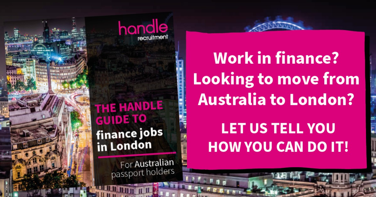 handle guide to finance jobs in London