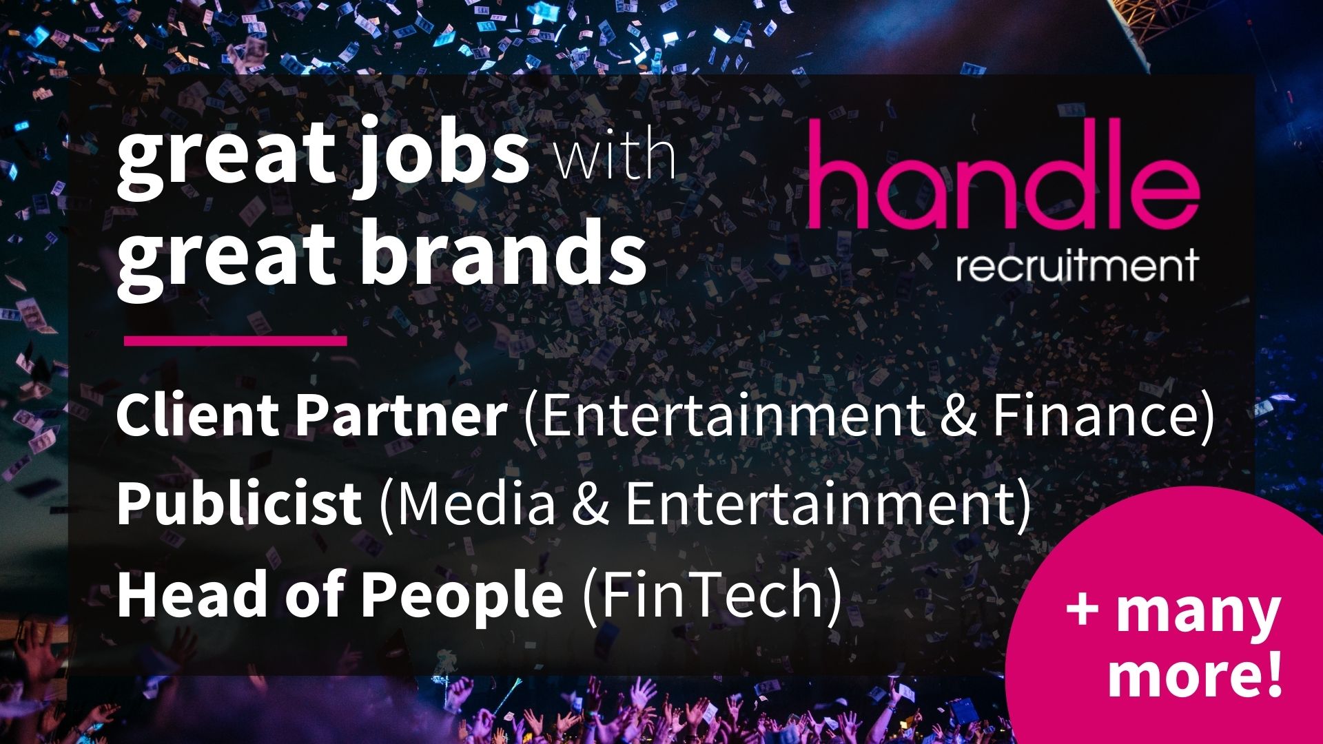 hot jobs from Handle recruitment - 07/6/22