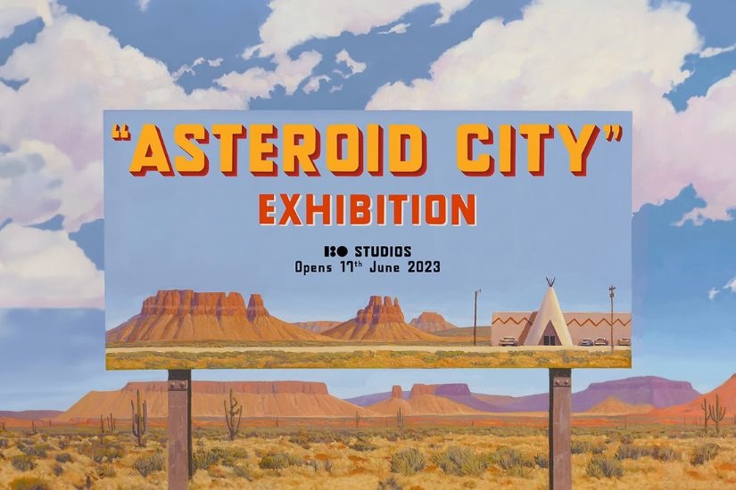 asteroid city exhibition at 180 strand