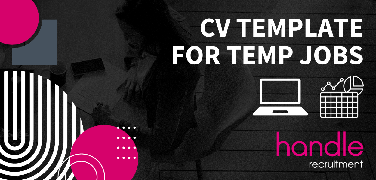 CV template for temp jobs