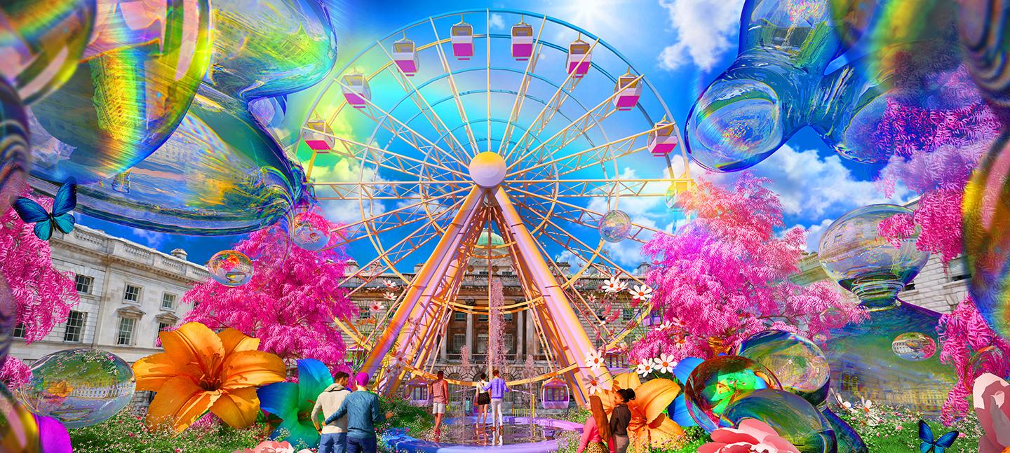 Somerset House This Bright Land Ferris Wheel