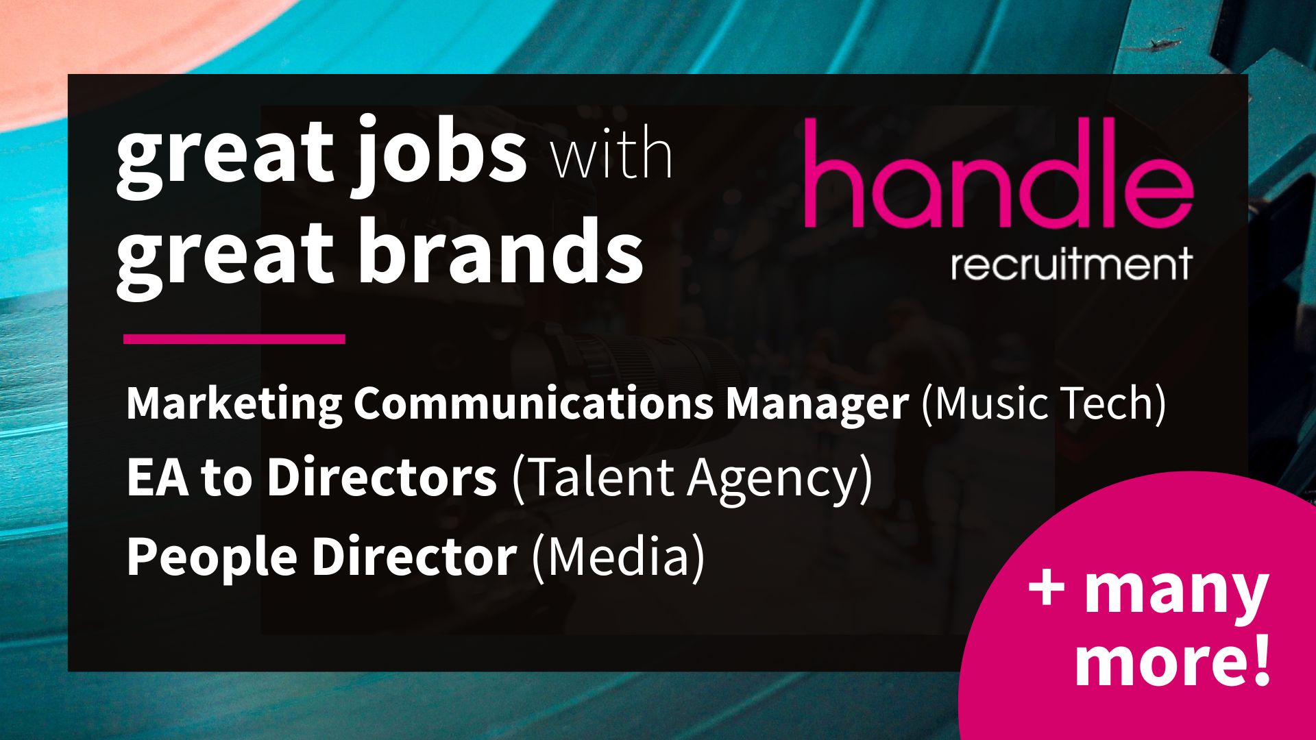 Great Jobs with great brands - Handle Recruitment