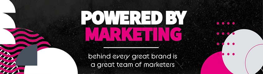 Powered by Marketing - handle recruitment newsletter
