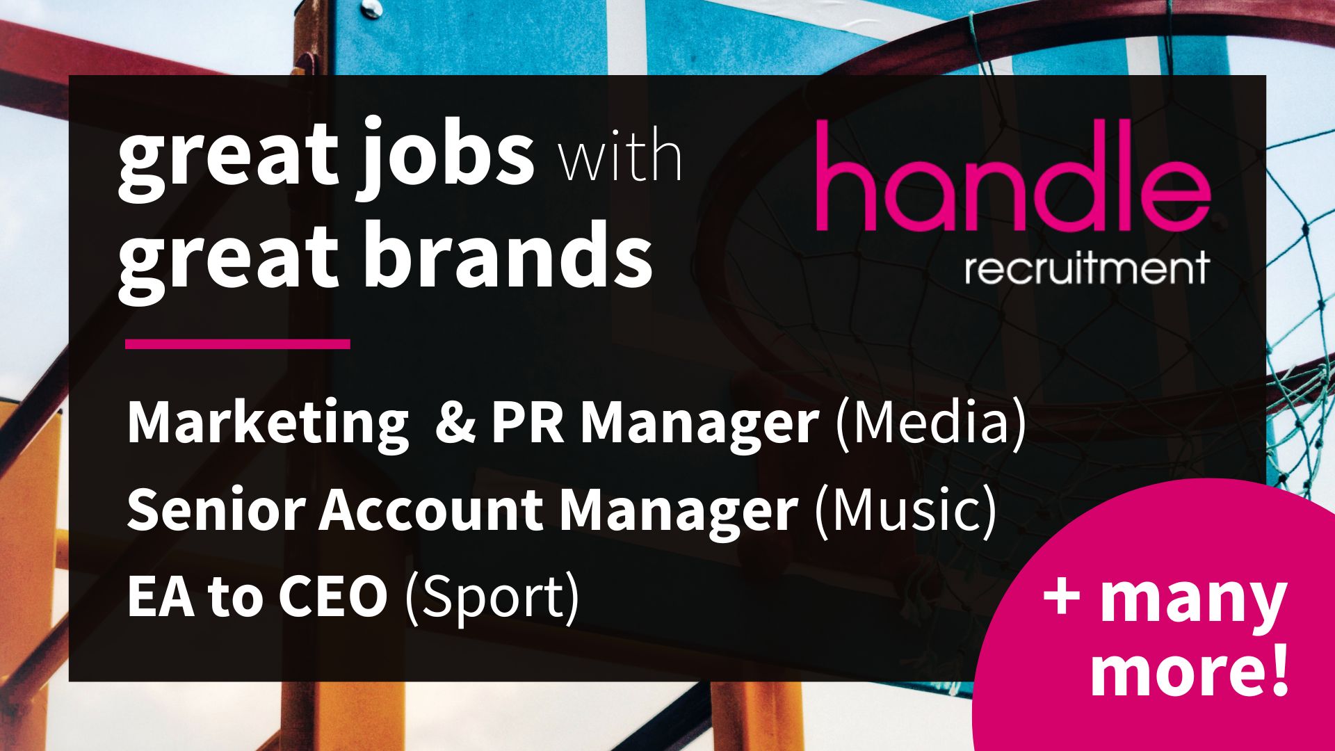 Great Jobs with great brands - Handle Recruitment