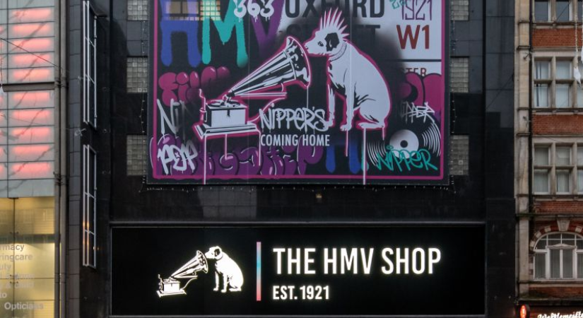 Celebrating London: HMV Returns to Oxford Street
