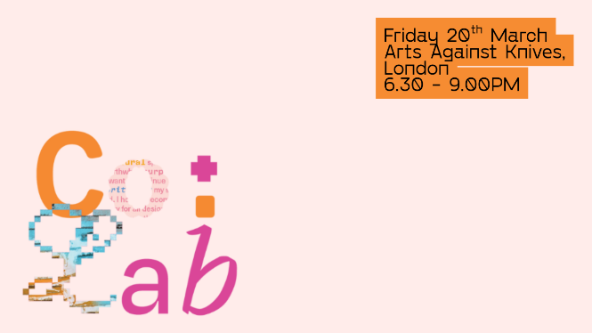 Co:lab  Creative Opps Membership Programme in partnership with Arts Against Knives.